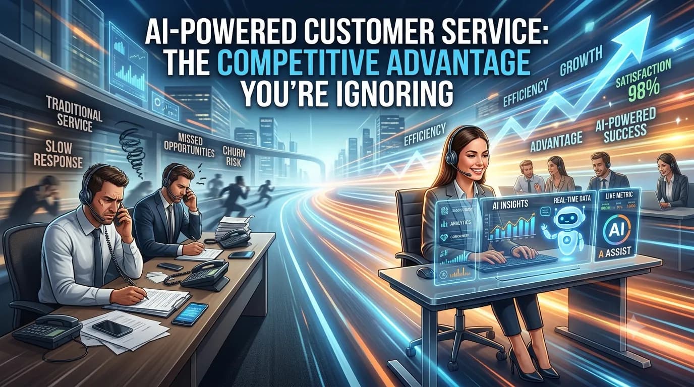 AI-powered customer service: the competitive advantage you're ignoring