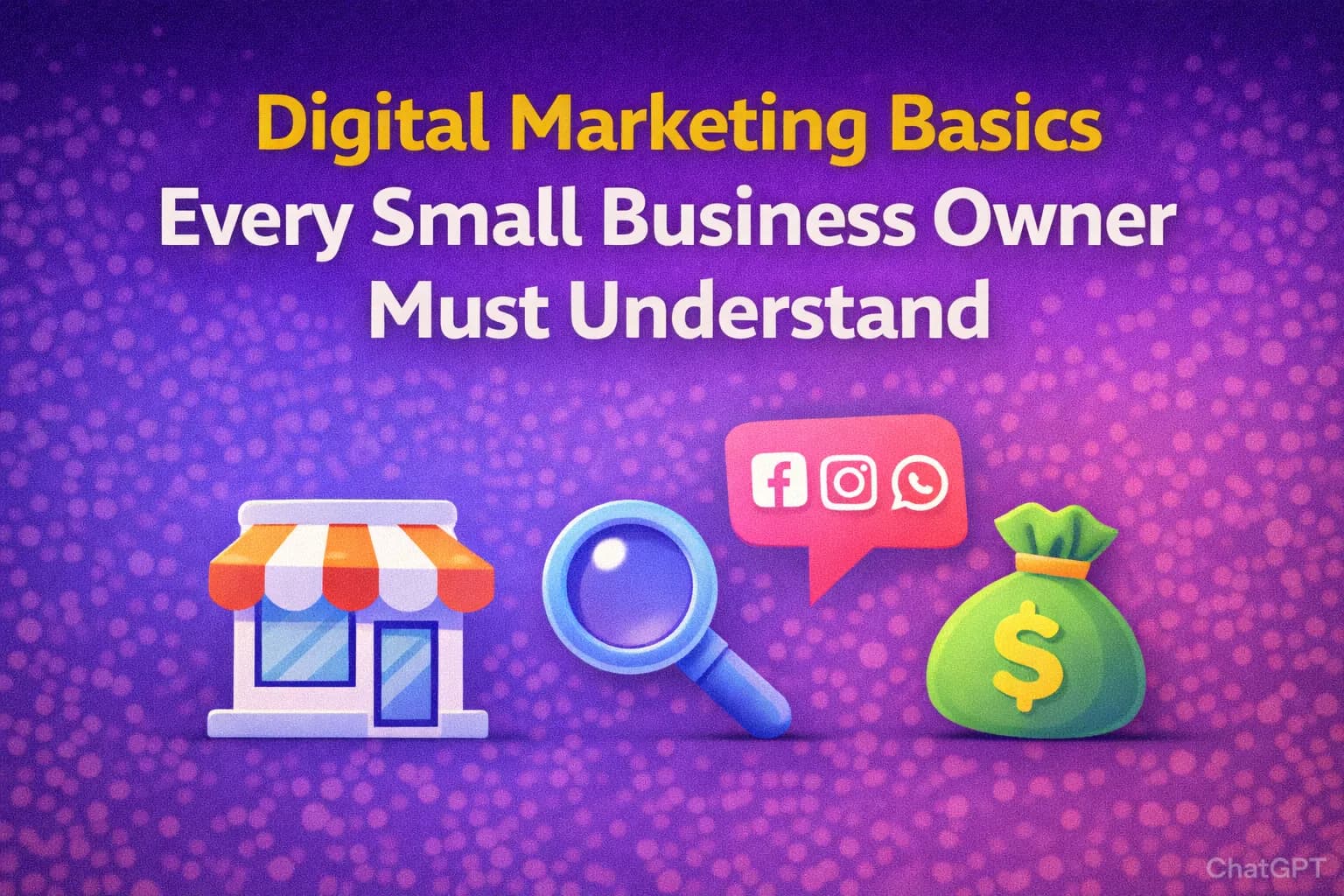 Digital Marketing Basics Every Small Business Owner Must Understand in 2026