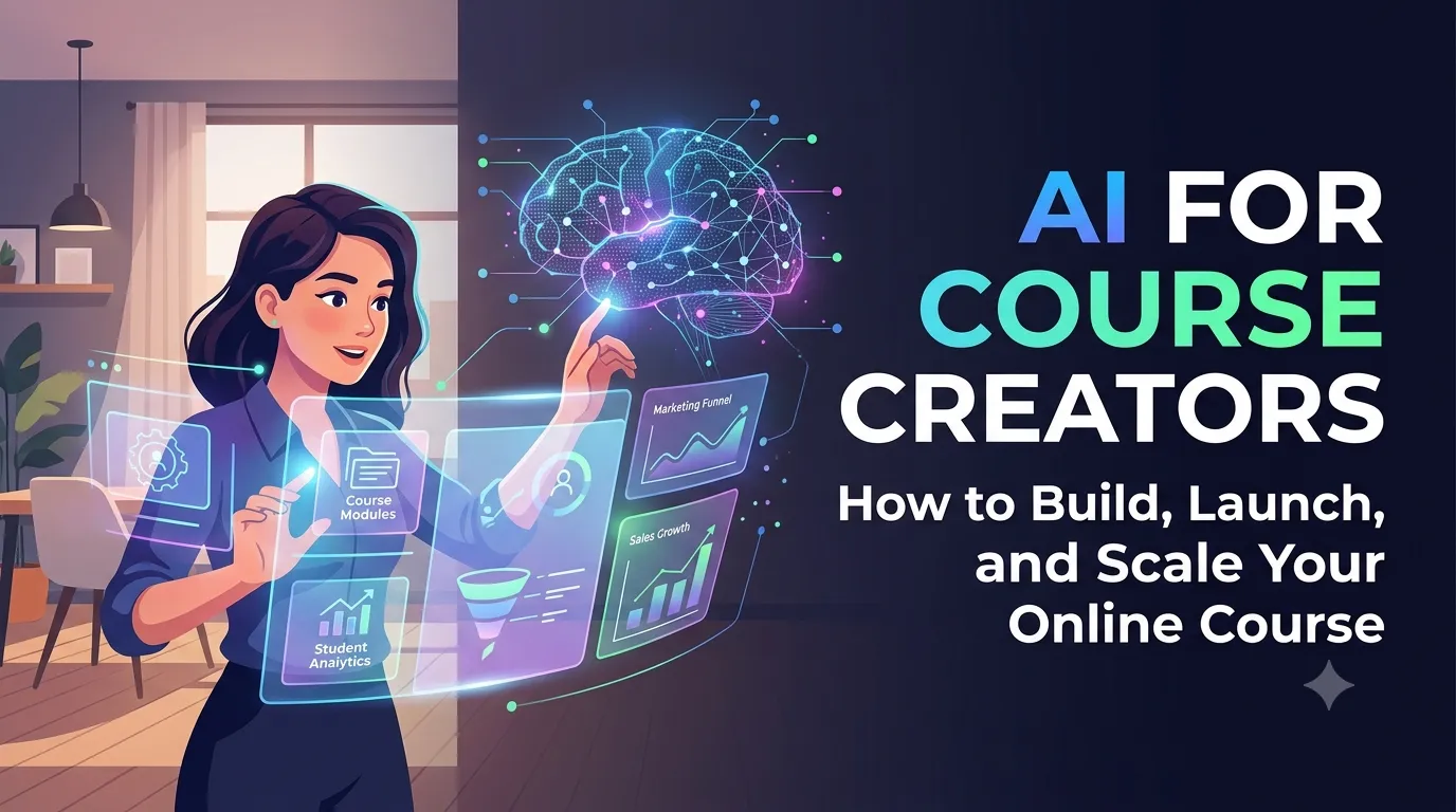 AI for Course Creators: How to Scale Your Online Course