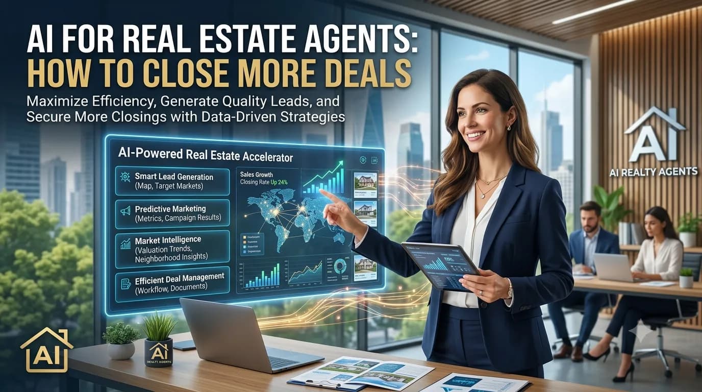AI for Real Estate Agents: How to Generate More Deals