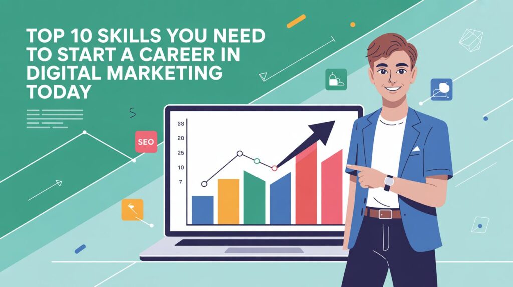 Top 10 skills needed to be a digital marketer