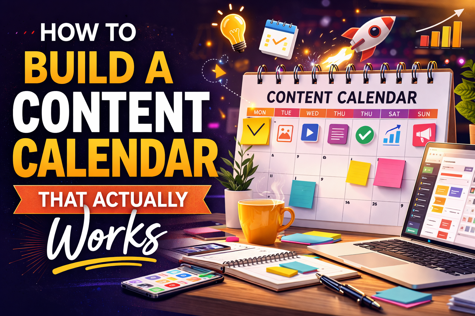 content calendar for Digital marketing
