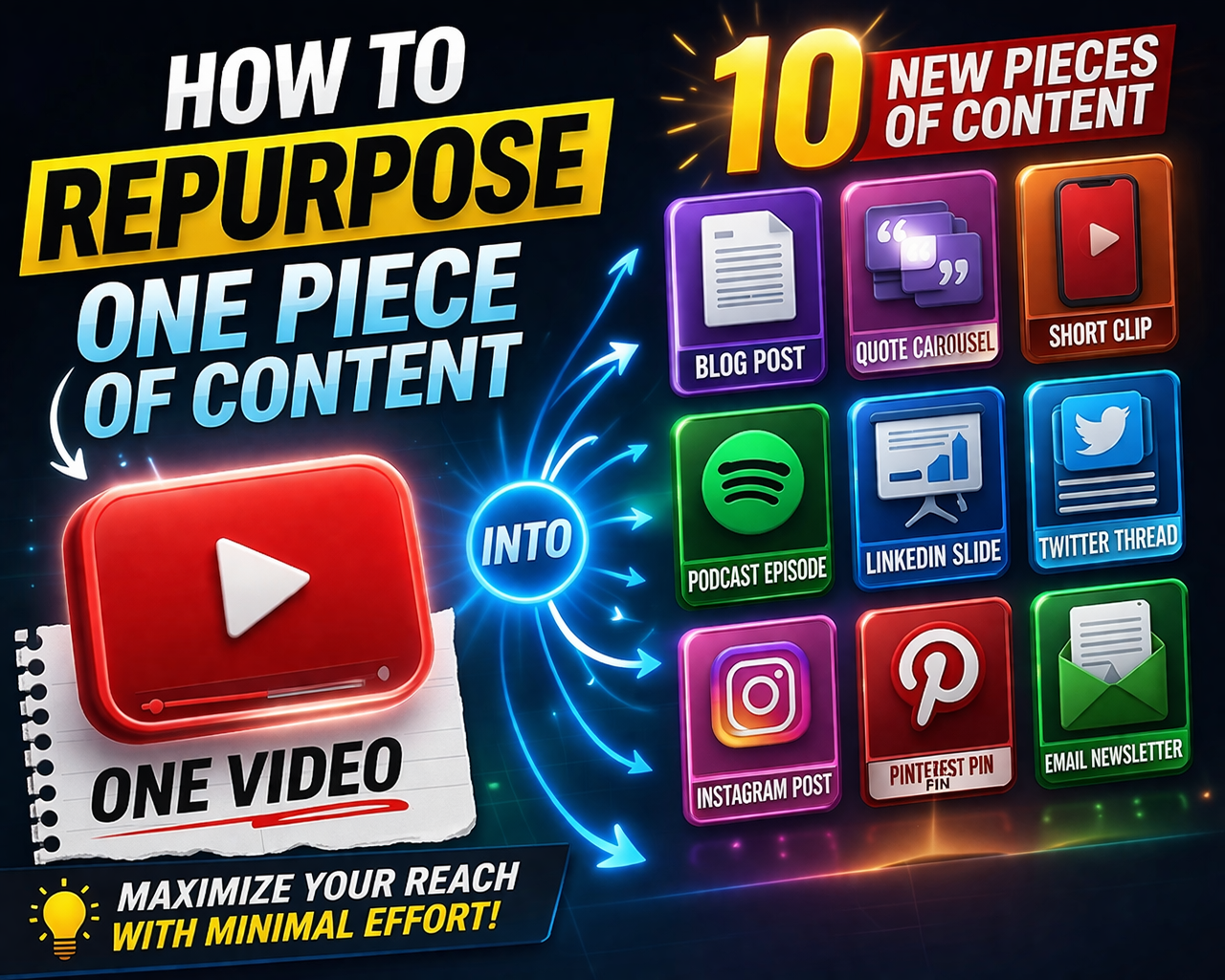 digital marketing course by digital poonam repurpose content